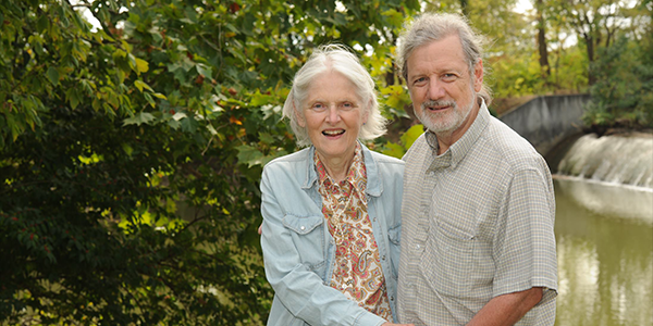 Alan Goff '75 and Coral Harris